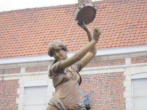 Tambourine dancer, Douai, France