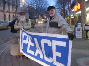 Friday Peace Vigil, Bellingham, Washington USA