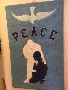 Basingstoke URC peace banner