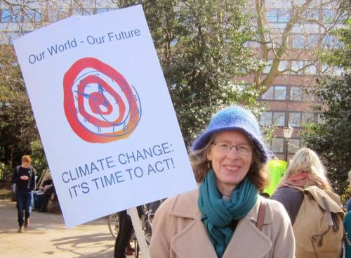 Climate change march, London UK - Ana Gobledale