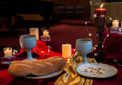 decorative communion table