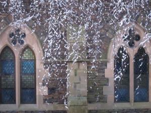 Winter in Windermere, Cumbria, Carver Church -- photo by Ana Gobledale