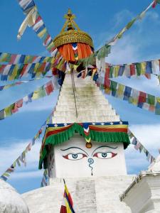 Kathmandu Stupa -- by Thandiwe Dale-Ferguson