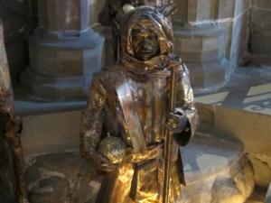 Magi with gift, Chester Cathedral UK -- photo by Ana Gobledale