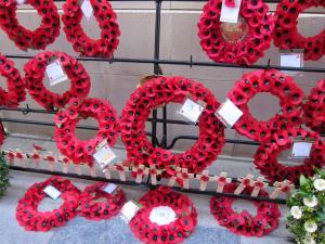 Remembrance Day wreaths, Belgium battlefields - Ana Gobledale, UK