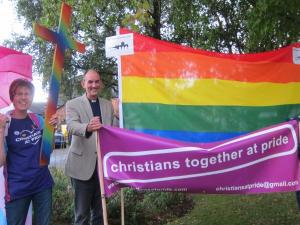 Christians Together at Salisbury Pride -- Ana Gobledale