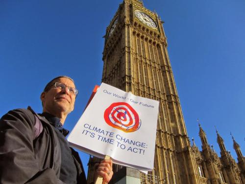 climate change demonstration, London UK - Ana Gobledale